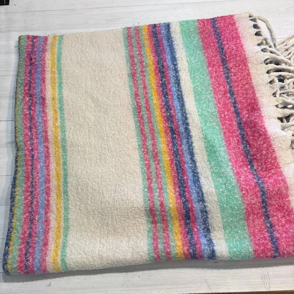 Free People Fringe Throw‎ Blanket